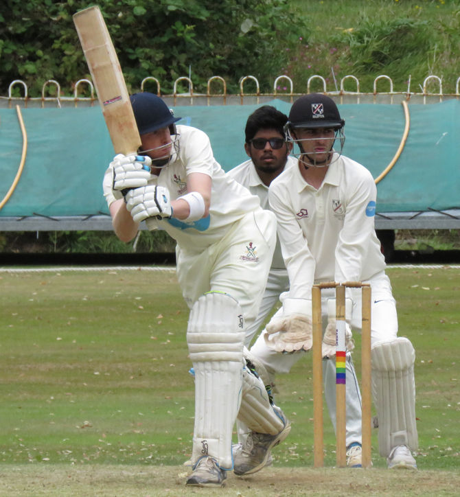 Chris Bellis scored 43 for the first XI in their win over New Brighton