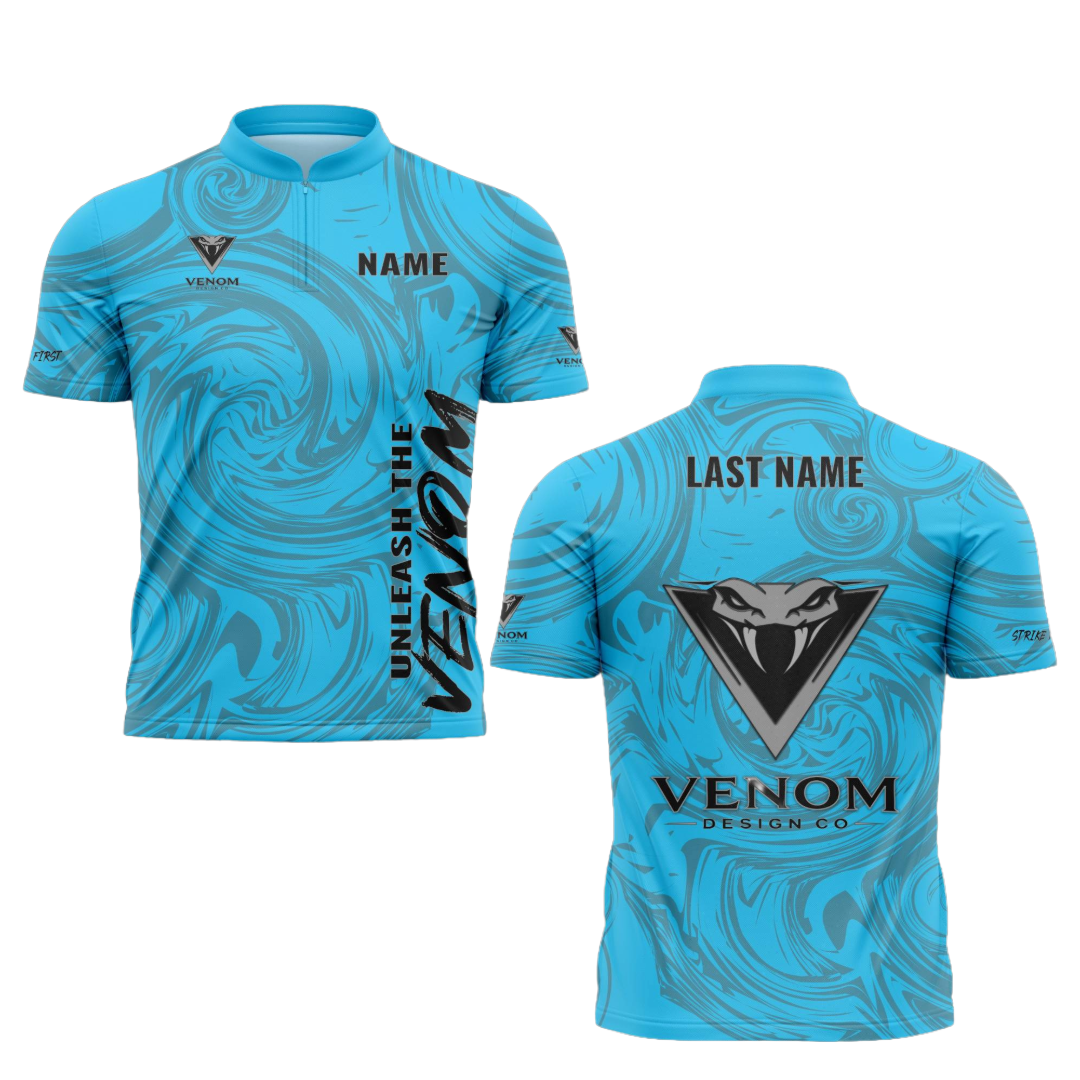 Venom Design co Official Jersey blue