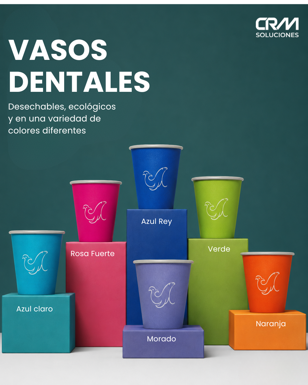 Vasos dentales desechables