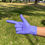 Miniatura: Guantes de Nitrilo Color Lila Uniseal Caja con 100 Piezas