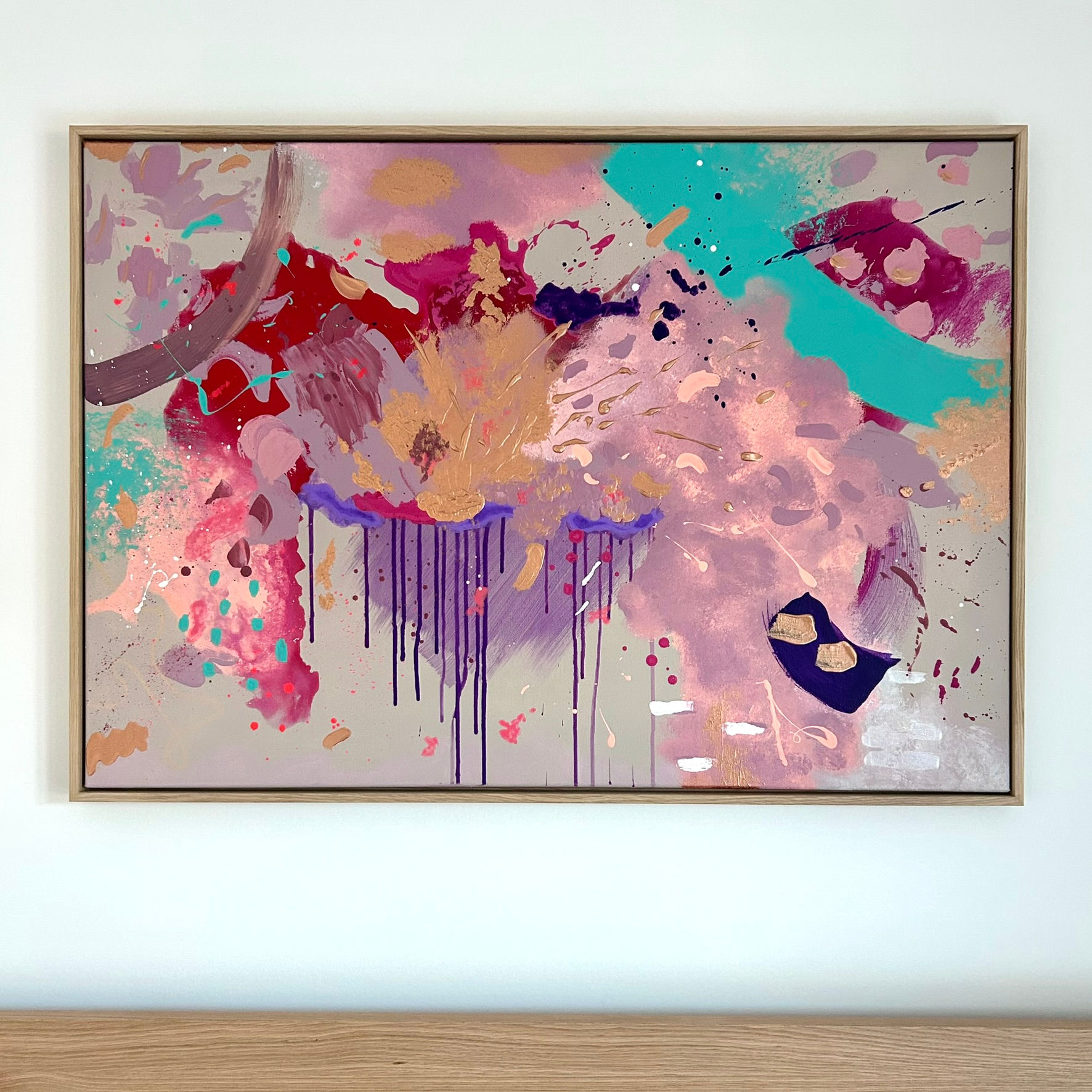MIND'S MESSY PARTY | 70x100cm