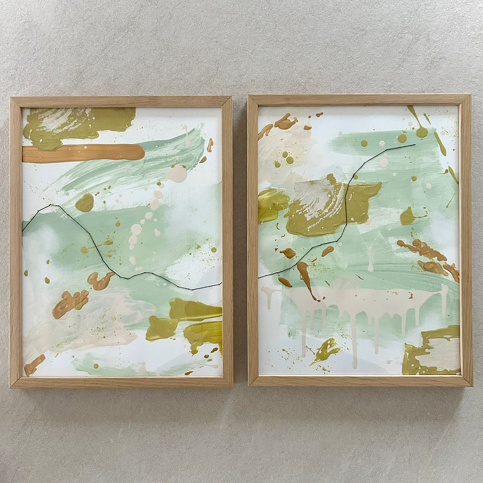 Miniaturbild: IN GOOD COMPANY I + II | 2x 30x40cm (Acrylkarton)