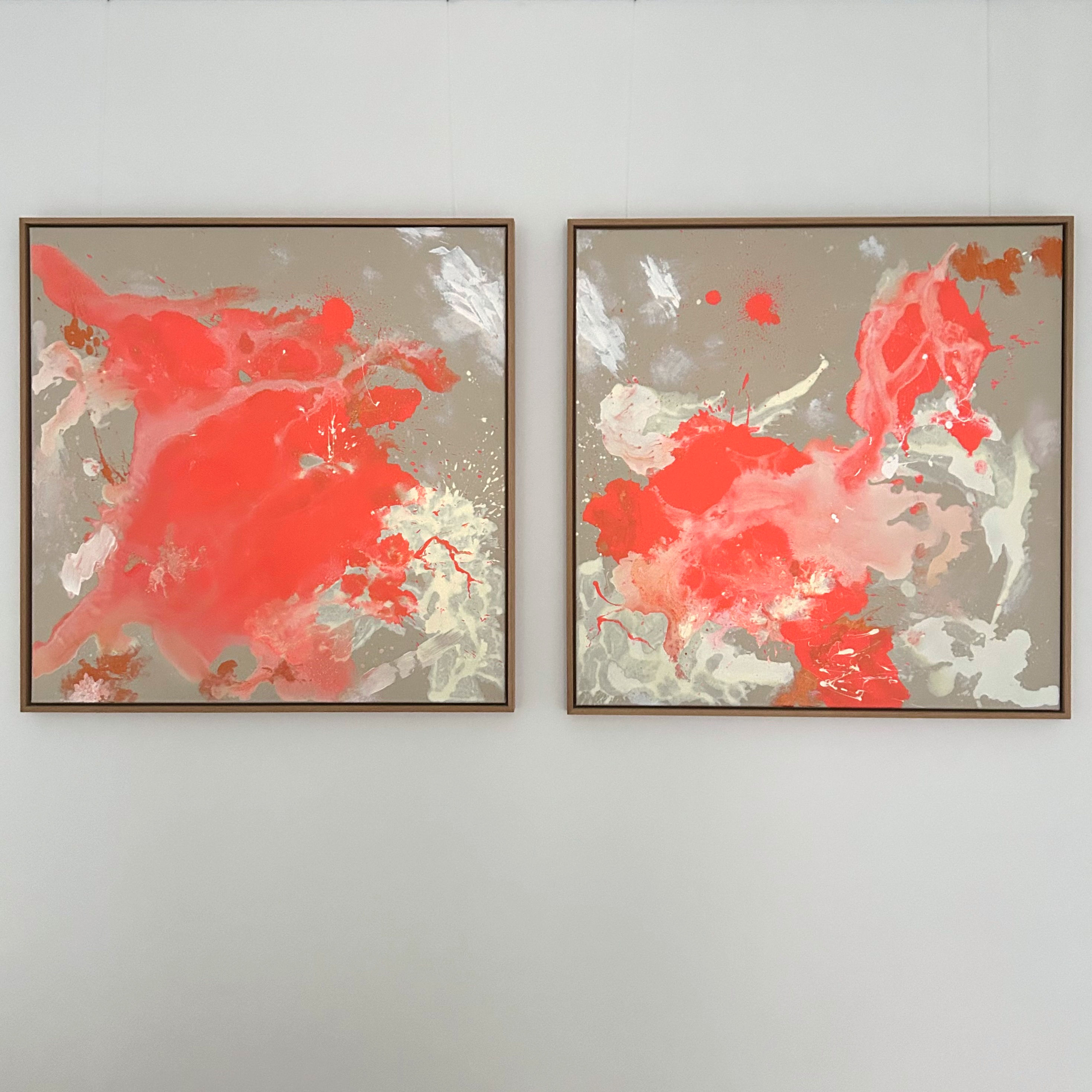 NEW BEGINNINGS | DUO | 2x 80x80cm