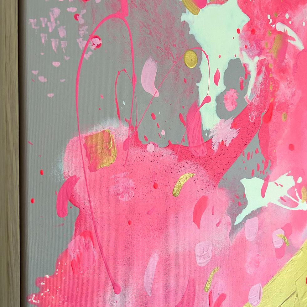 Miniaturbild: HERE WE GLOW | 80x80cm