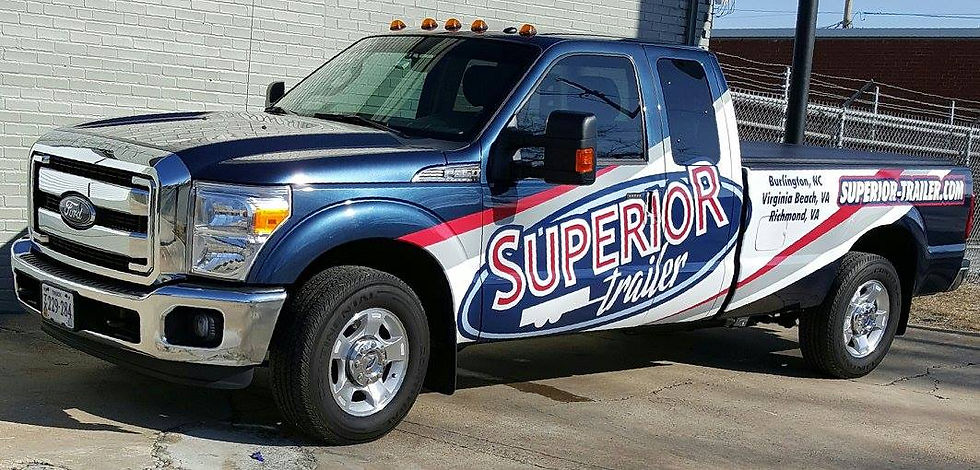 SUPERIOR TRAILER HALF TRUCK WRAP