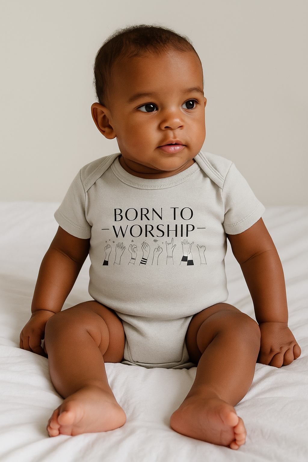 Born To Worship Onesie