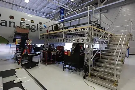 ModTruss Plane Maintenance Stands