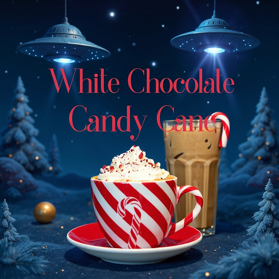 White Chocolate Candy Cane