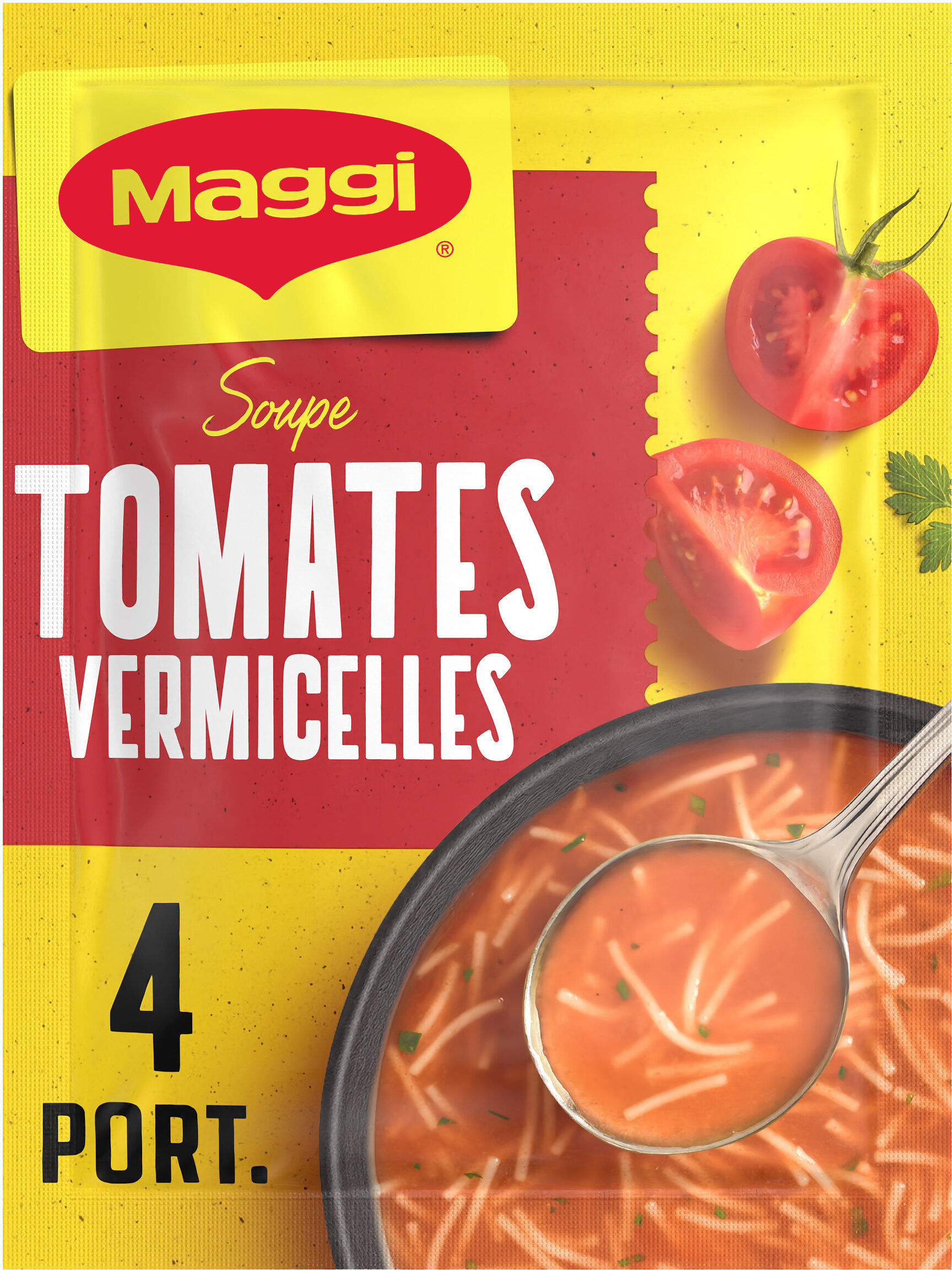 MAGGI Soupe Tomate Vermicelles 70g – 70 g