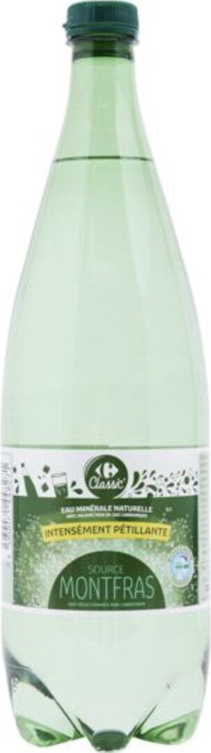 Eau minérale naturelle pétillante – 1 L
