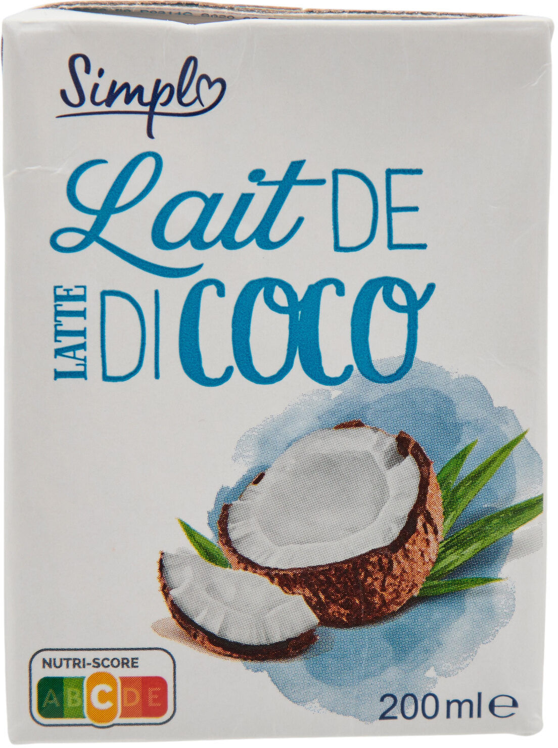 Lait de coco – 200 ml