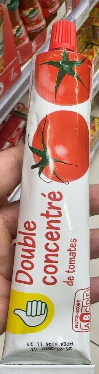 Pouce double concentre de tomates tube 150g – 0.15 kg