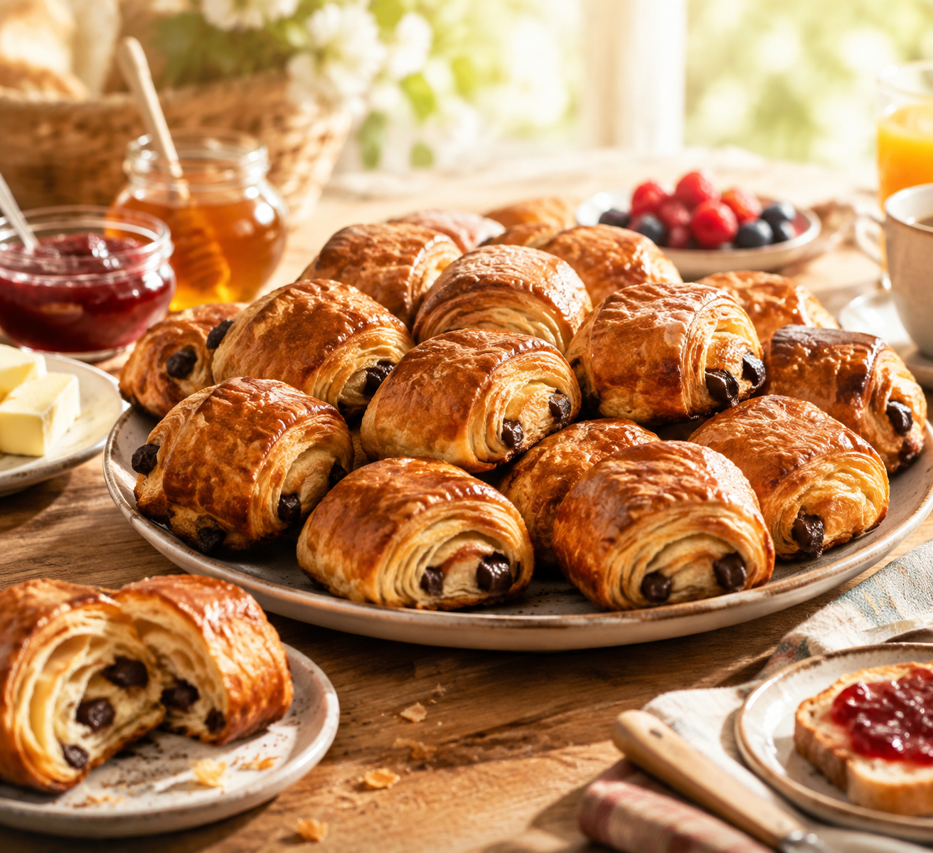 Pains au chocolat pur beurre - 800 g