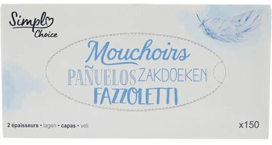 Mouchoir – 150 mouchoirs