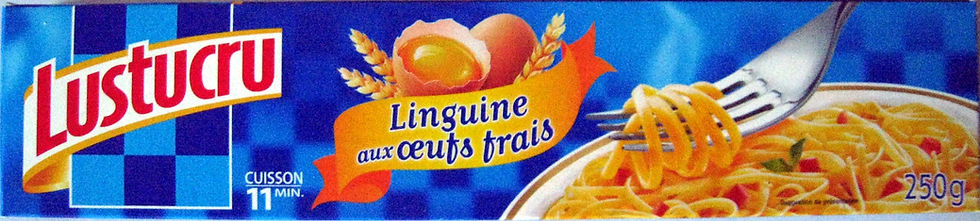 Linguine aux œufs frais