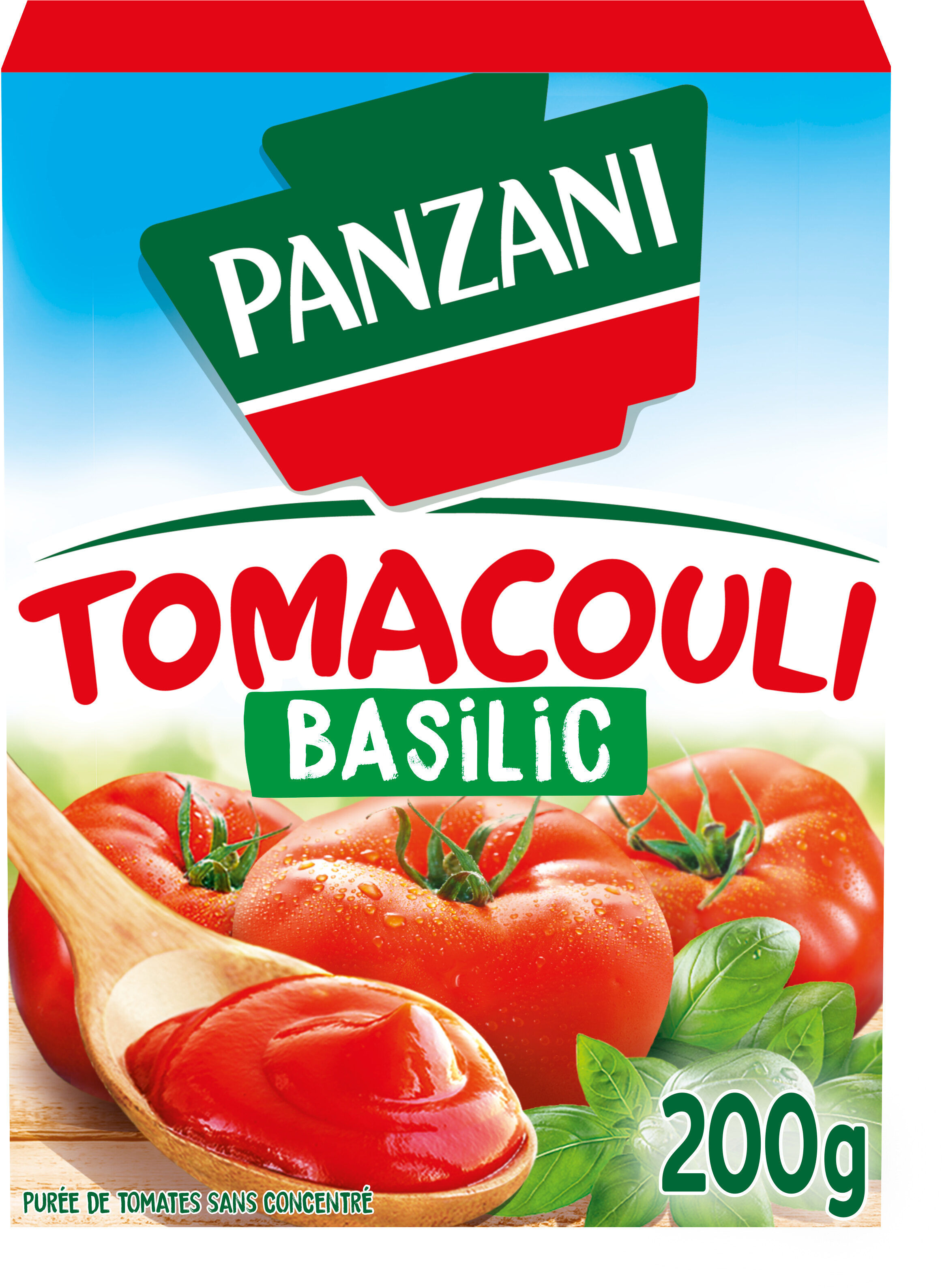 Tomacouli basilic – 200 g