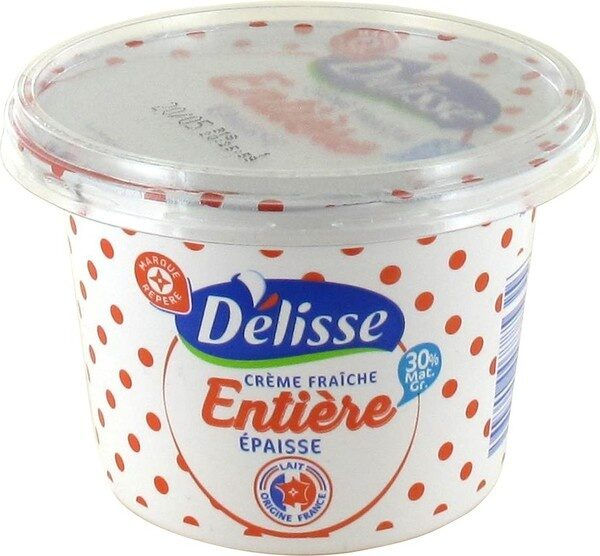 Crème fraîche épaisse 30%MG – 20 cl
