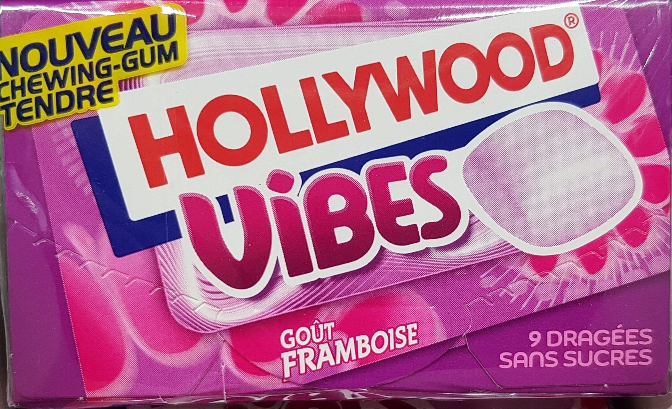 Hollywood Vibes goût framboise – 21 g (9 x 2.33 g)