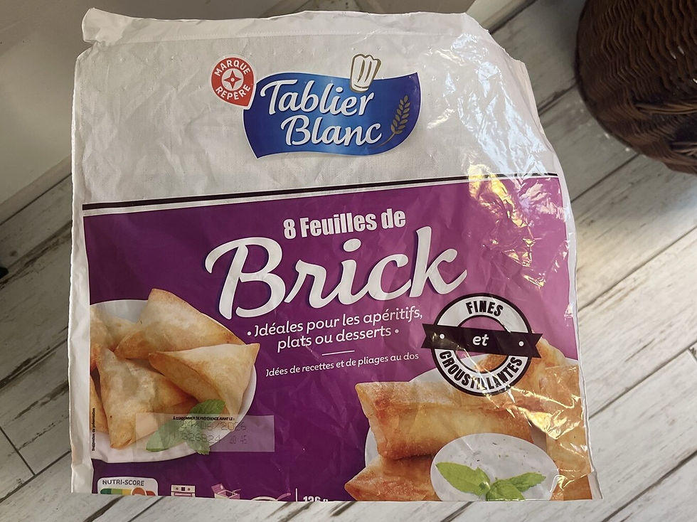 Feuilles de brick à plat x 8 – 136 g