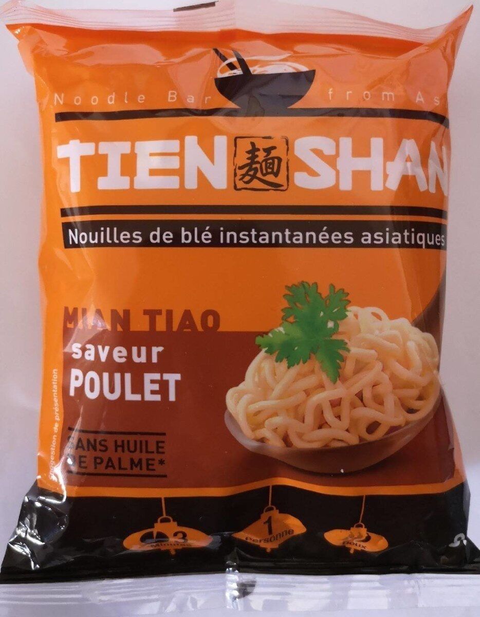 Nouilles de blé instantanées saveur poulet