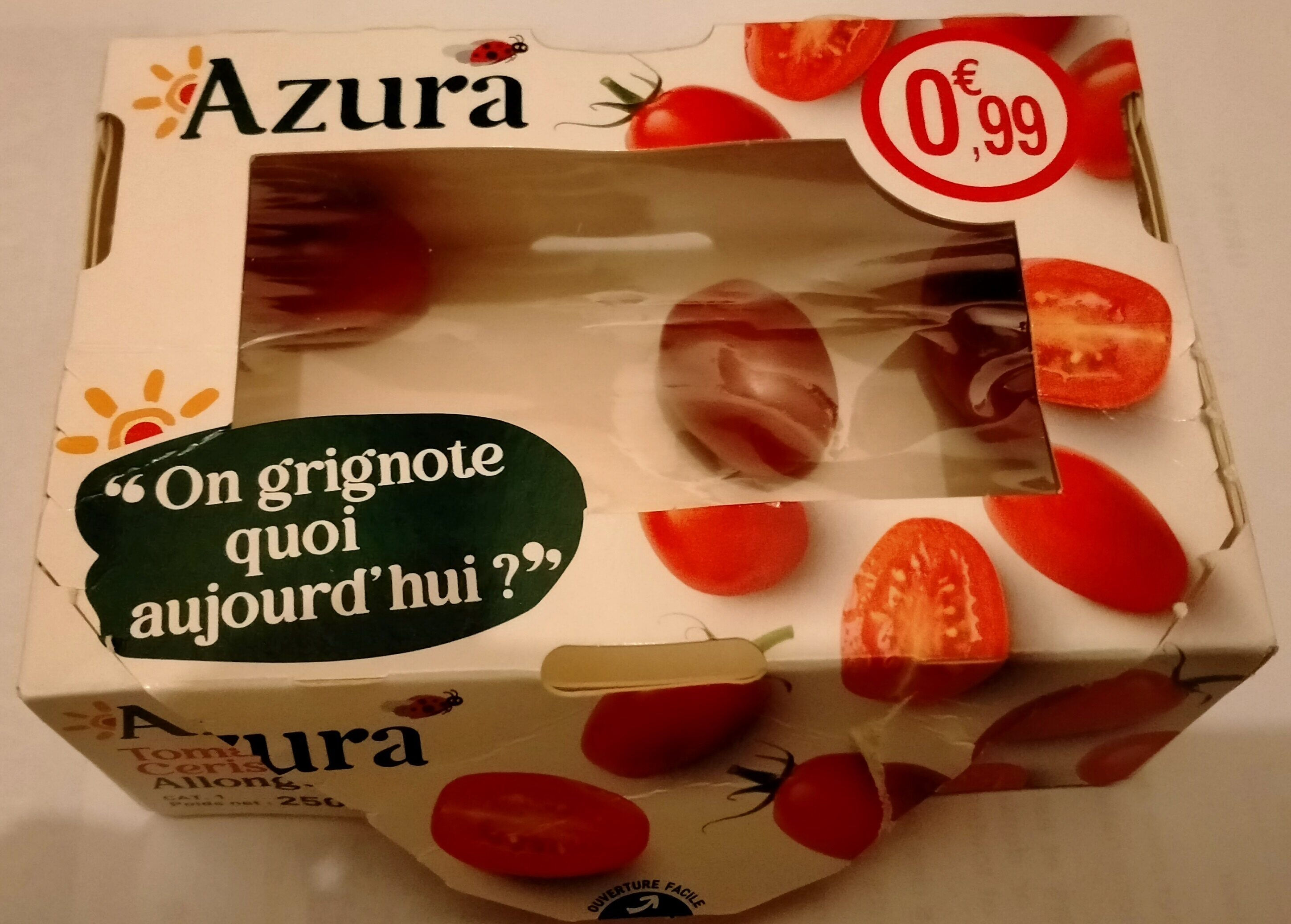 Tomates cerises allongées – 250 g