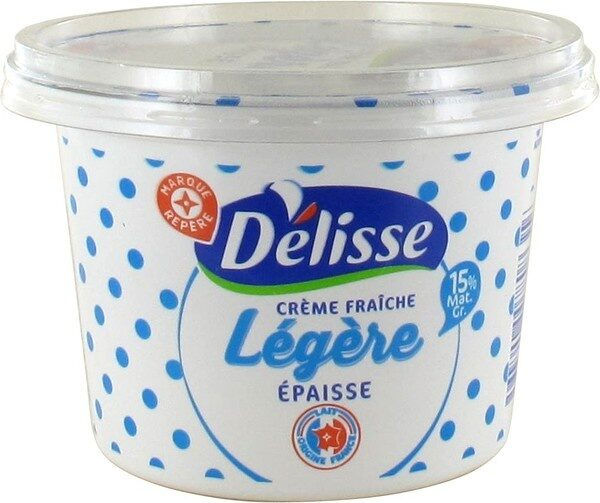 Crème fraîche légère épaisse – 20 cl