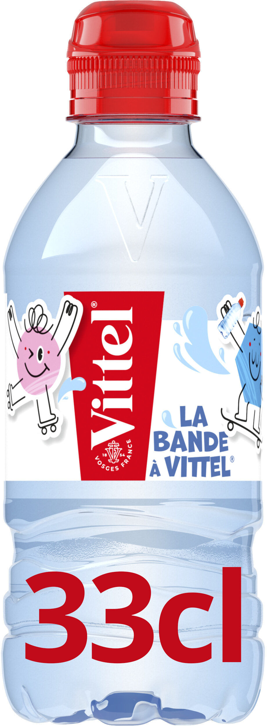 VITTEL eau minérale naturelle 33cl kids – 33 cl