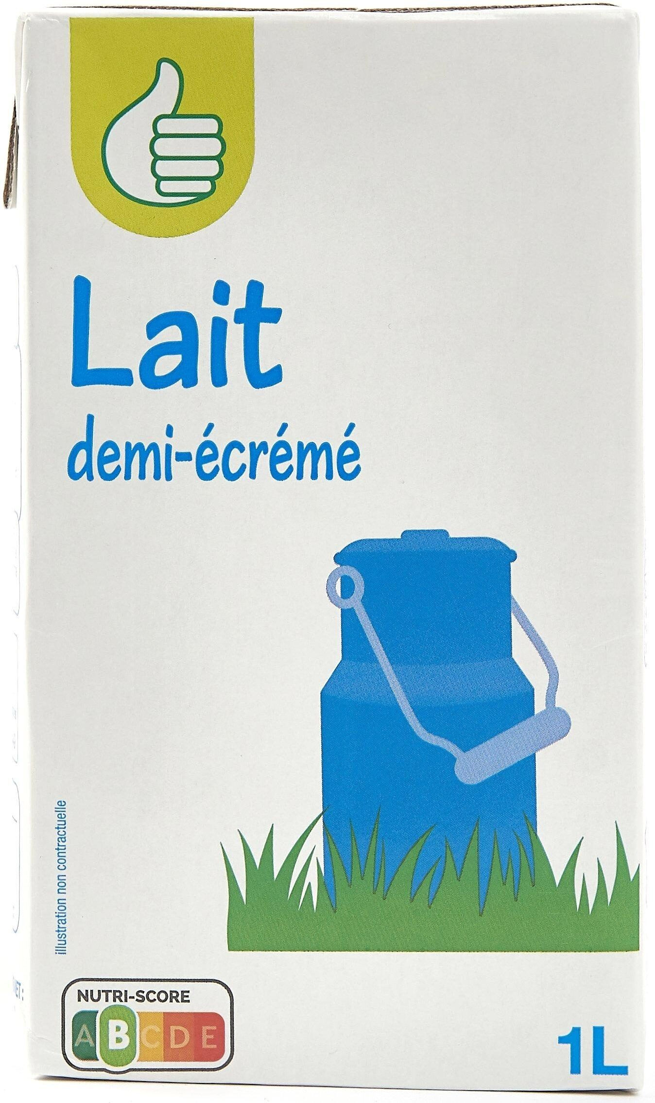 Lait demi-écrémé – 1 l
