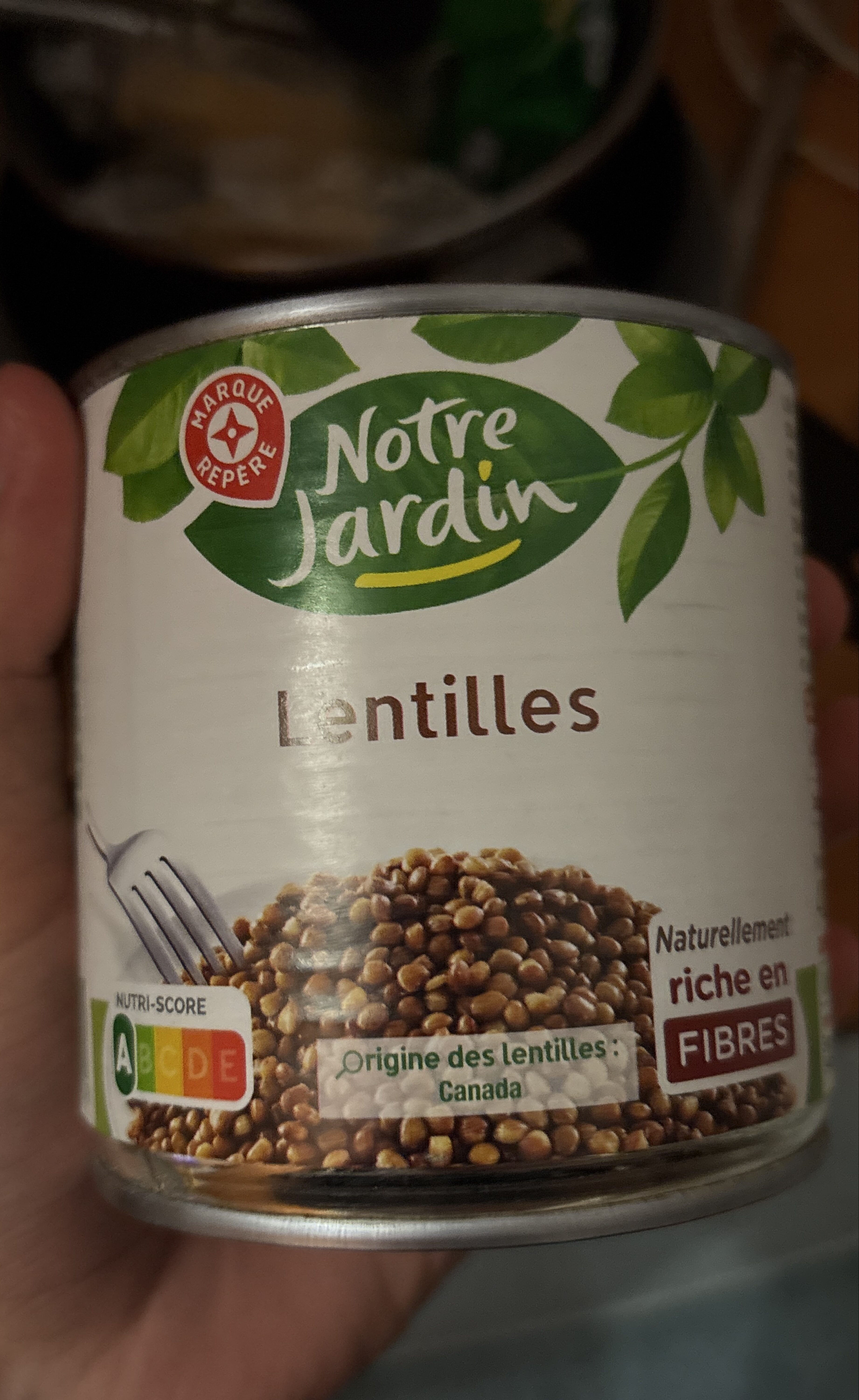Lentilles – 400 g (265 g égoutté)