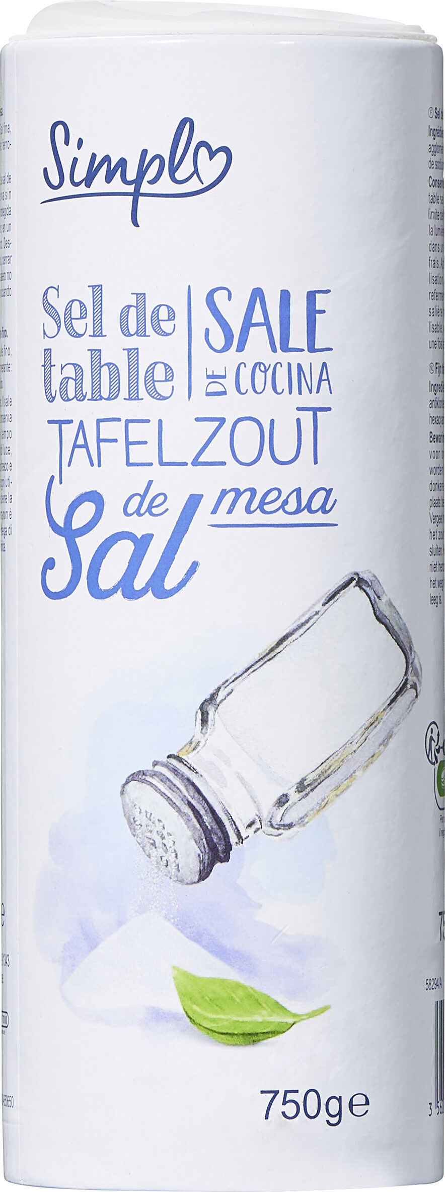 Sel de table – 750 g