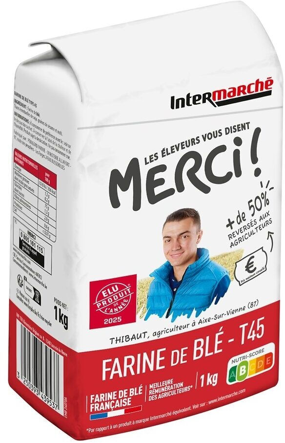 Farine T45 MERCI – 1000 g