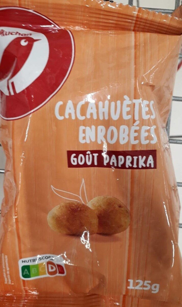 Cacahuètes enrobées goût paprika
