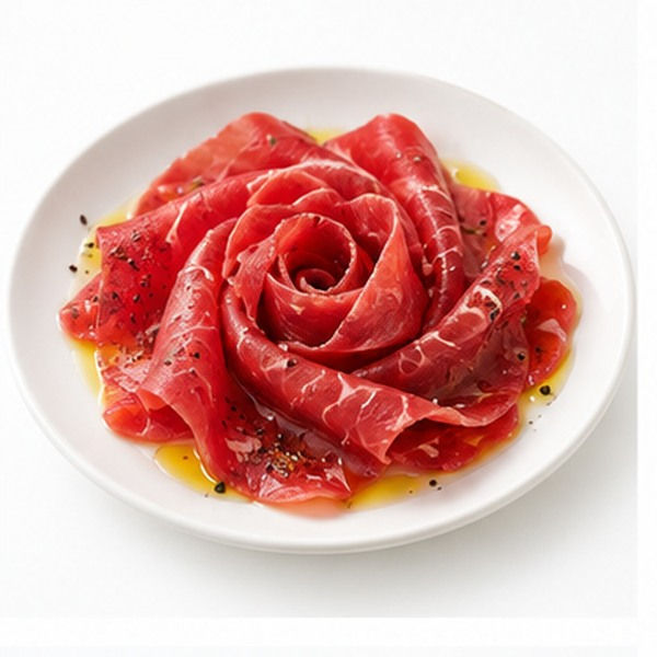 Carpaccio de bœuf olives CHARAL