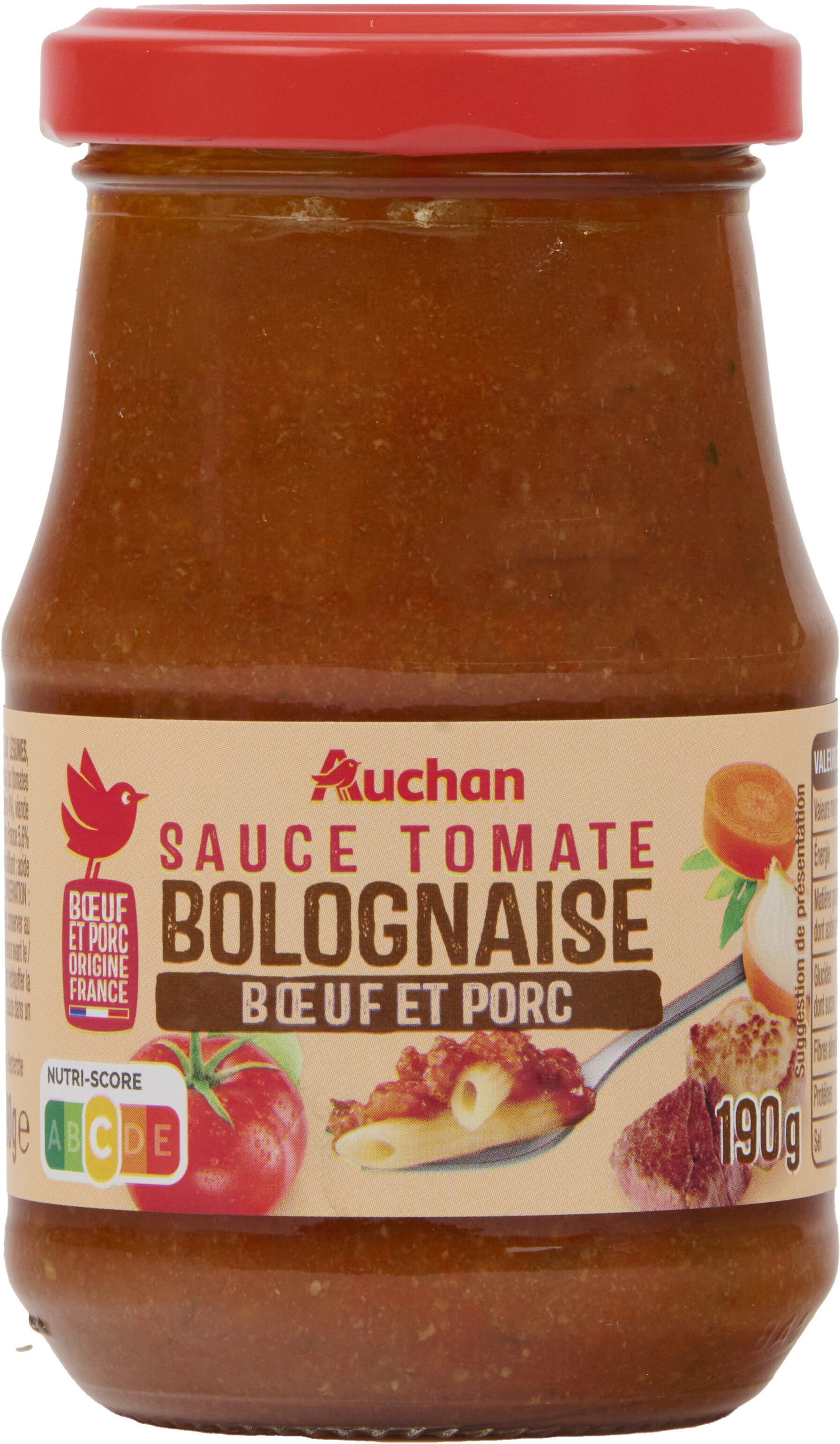 Sauce tomate bolognaise – 0.19 kg