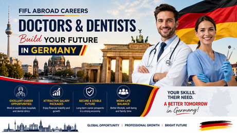 Germany Healthcare Recruitment Alert, Germany continues to experience strong demand for qualified doctors and dentists across both public and private healthcare facilities. 