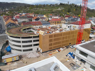 Parkovací dům TIBA - finále na dohled