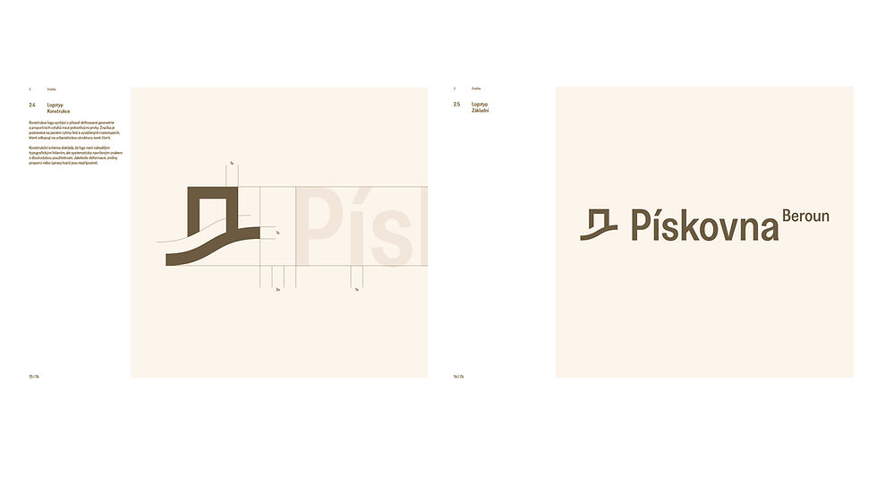 Logo Pískovna Beroun a jeho symbol