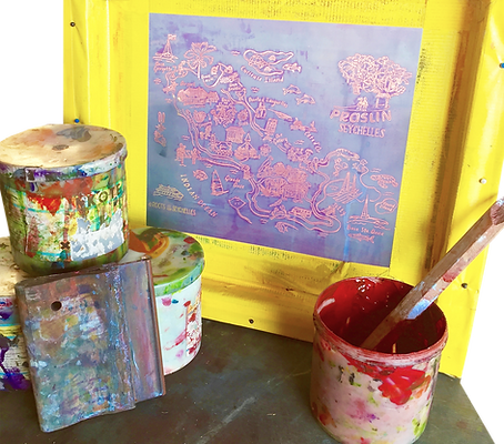 Roots Seychelles Screen Printing Supplies