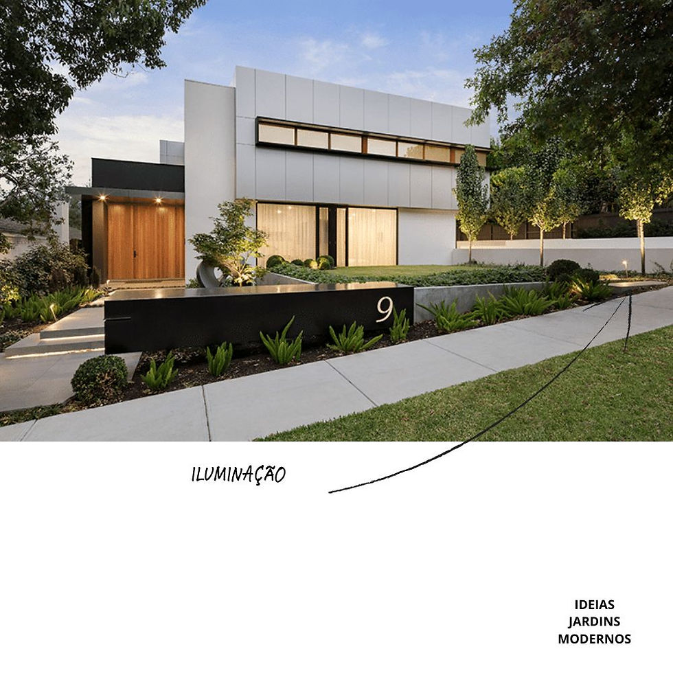 Ideias de Jardim moderno