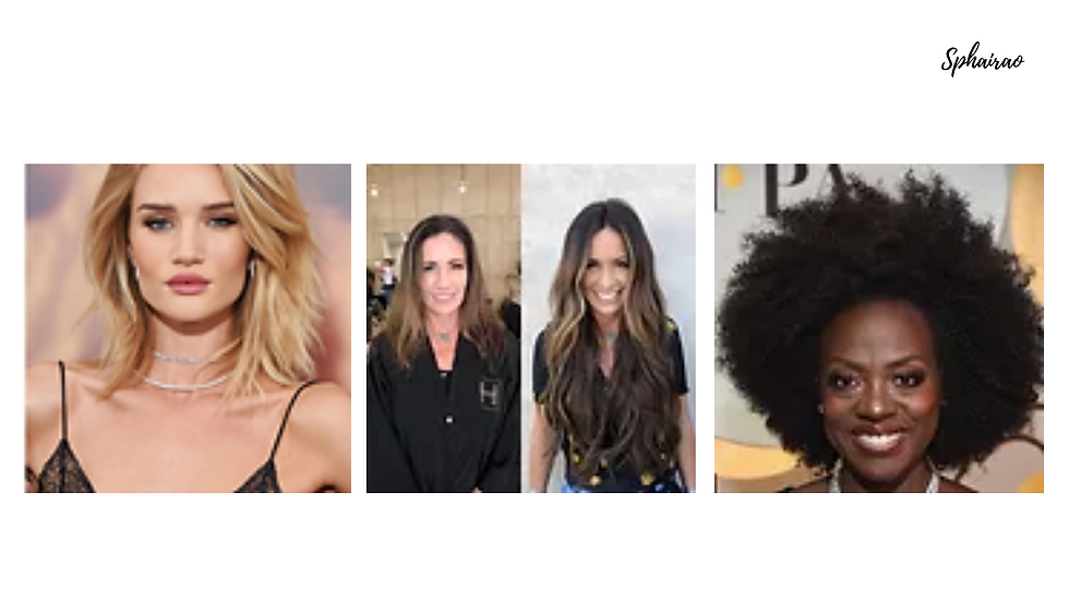 Ideal women's haircut for every face shape