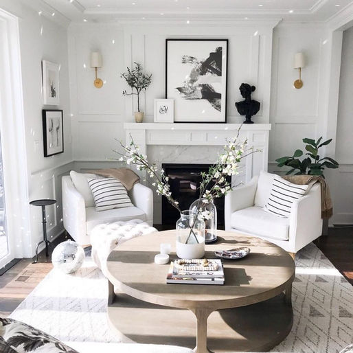 5 Regras para uma sala decoração atemporal, chic e elegante