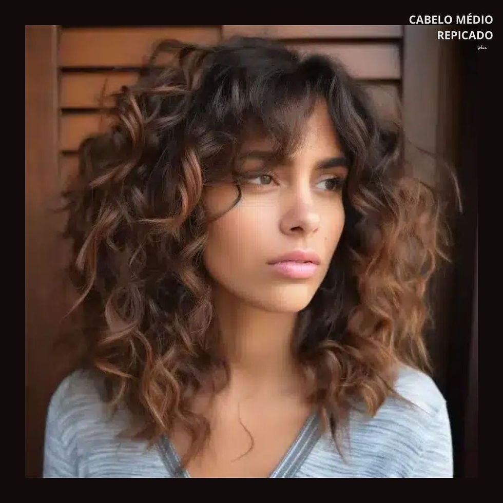 70 ideias de corte cabelo medio repicado (camadas)