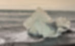 Beached Berg - Jokulsarion glacier berg
