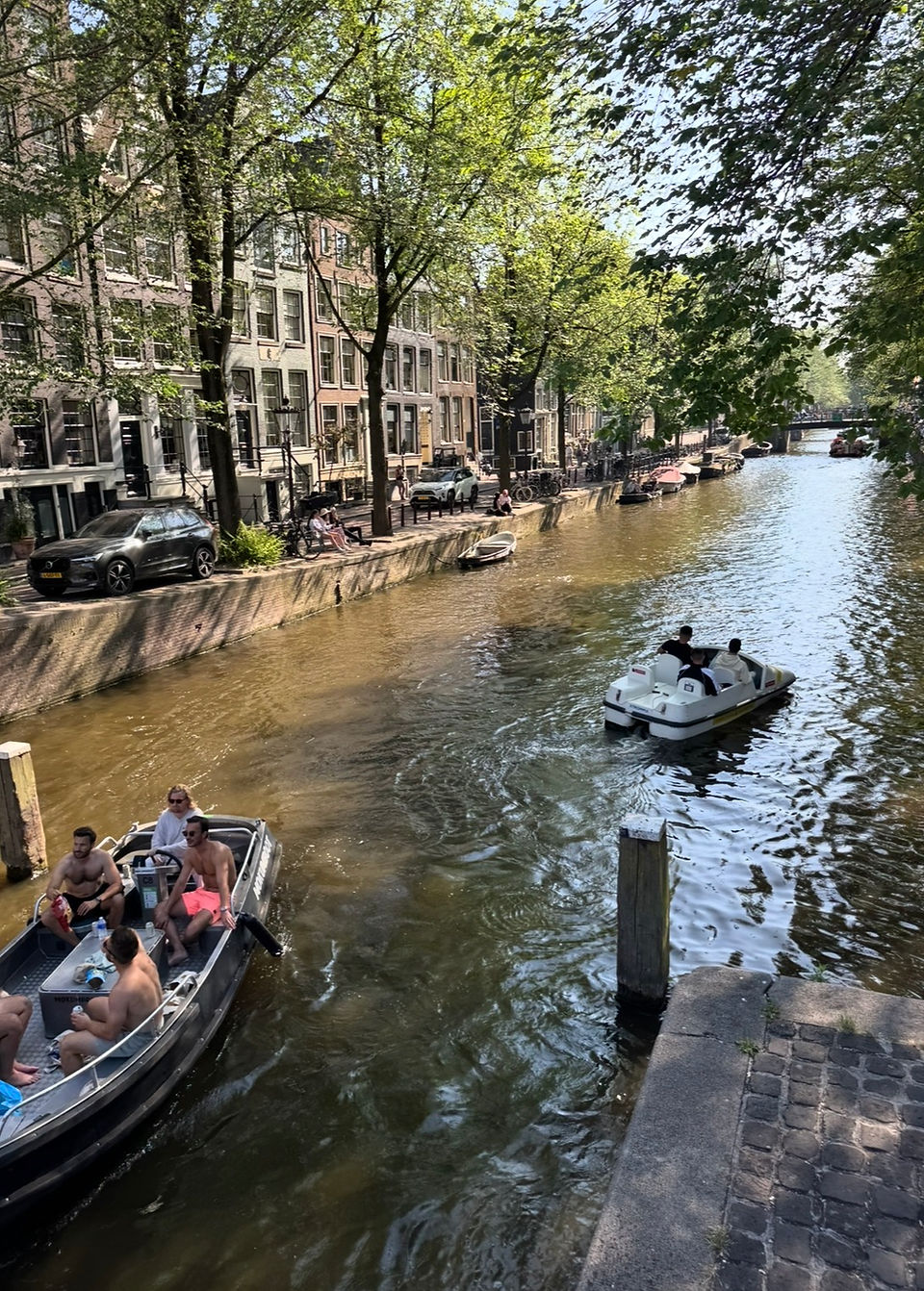 here is one of the students in Amsterdam for the weekend! How beautiful!