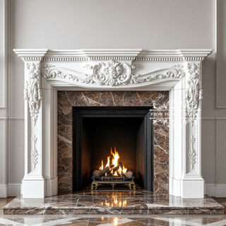 🔥 The Art of the Fireplace Mantel — Why It Transforms Any Space