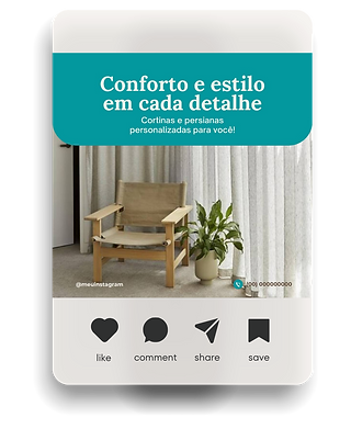 pacote canva cortinas e persianas