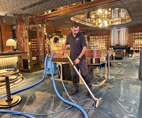 Cleaning Restaurant carpets in Mayfair, London