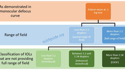 Classification of monofocal, enhanced, and EDOF IOLs based on performance on defocus curve