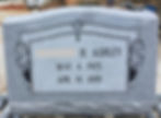Thumbnail: Large Single Slant Memorial