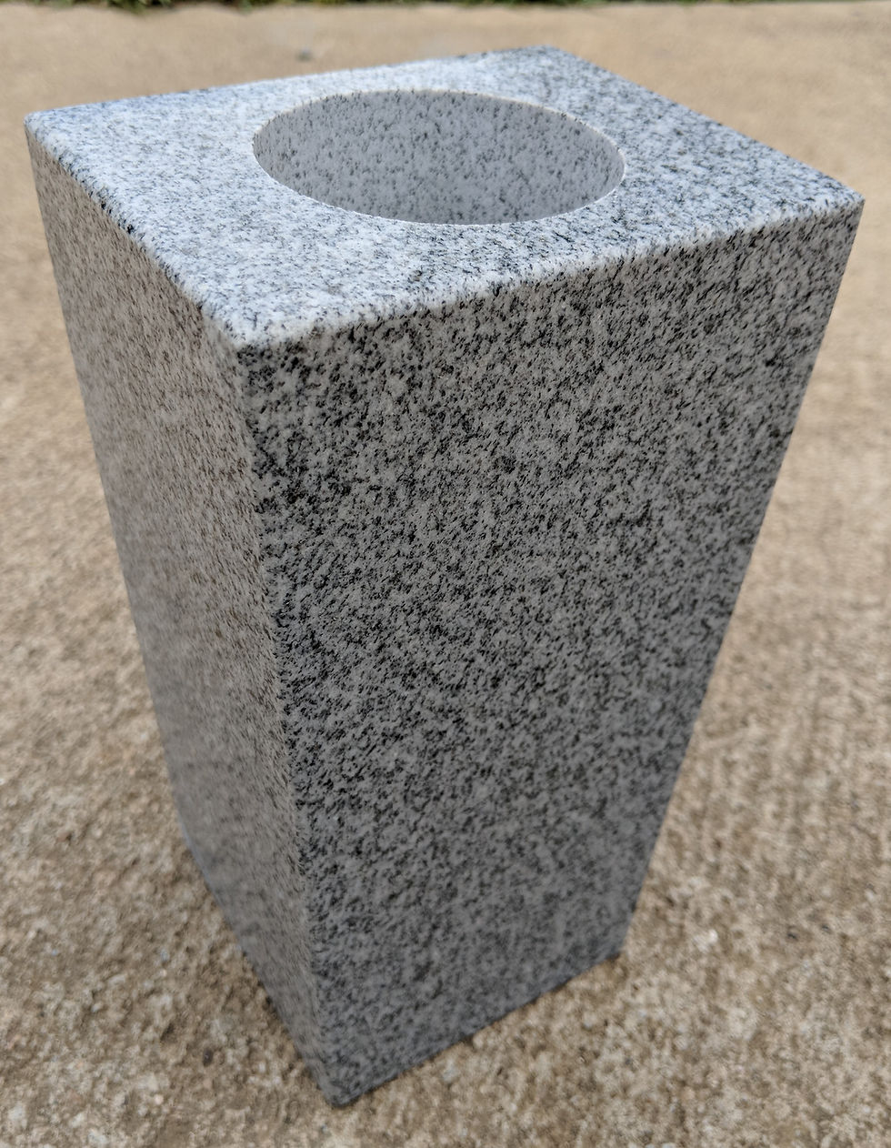 Thumbnail: Gray 5"x4"x9" All Polished